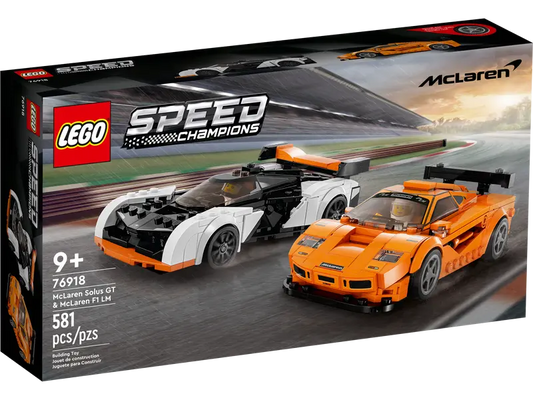 Speed Champions McLaren Solus GT & McLaren F1 LM