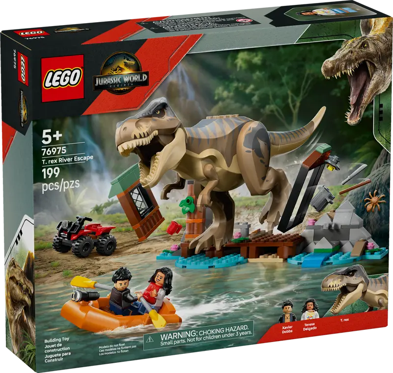 Jurassic World T.rex River Escape