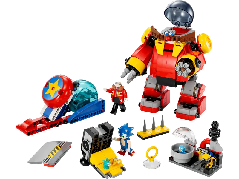 Sonic The Hedgehog Sonic vs. Dr. Eggman's Death Egg Robot