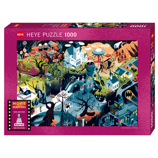 Tim Burton Films 1000pc