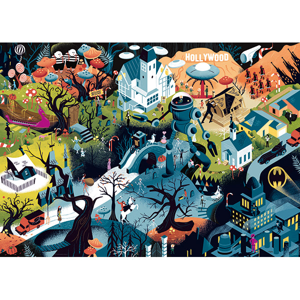 Tim Burton Films 1000pc
