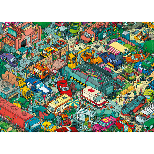 Car Cemetery 1000pc