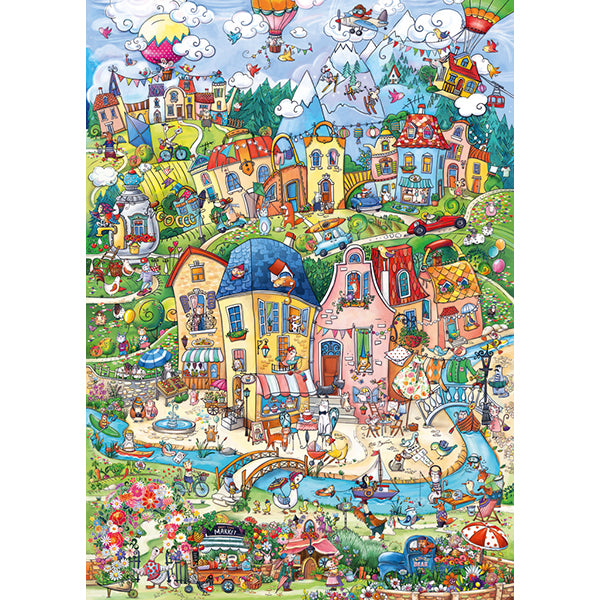 Happy Town Good Morning! 1000pc