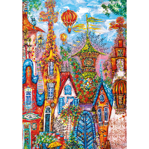 Charming Village - Blue Gate 500pc
