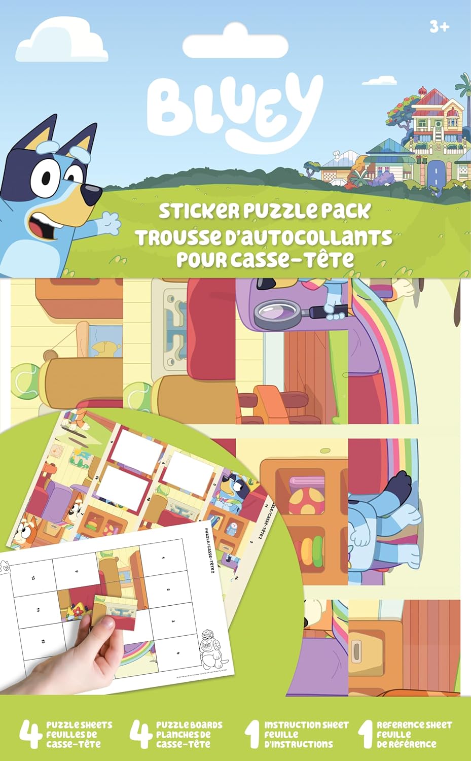 Bluey Sticker Puzzle Pack