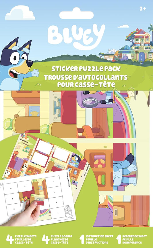Bluey Sticker Puzzle Pack