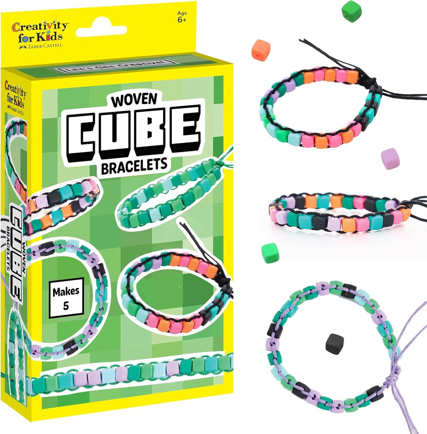 Woven Cube Bracelets