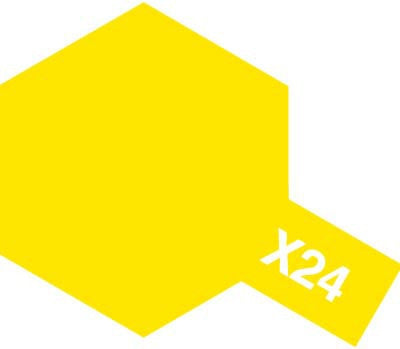 CLEAR YELLOW 10ML ACRYLIC