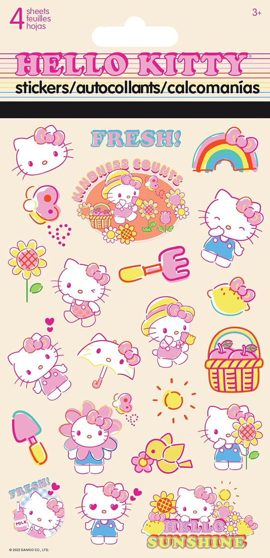 Hello Kitty Garden Stickers