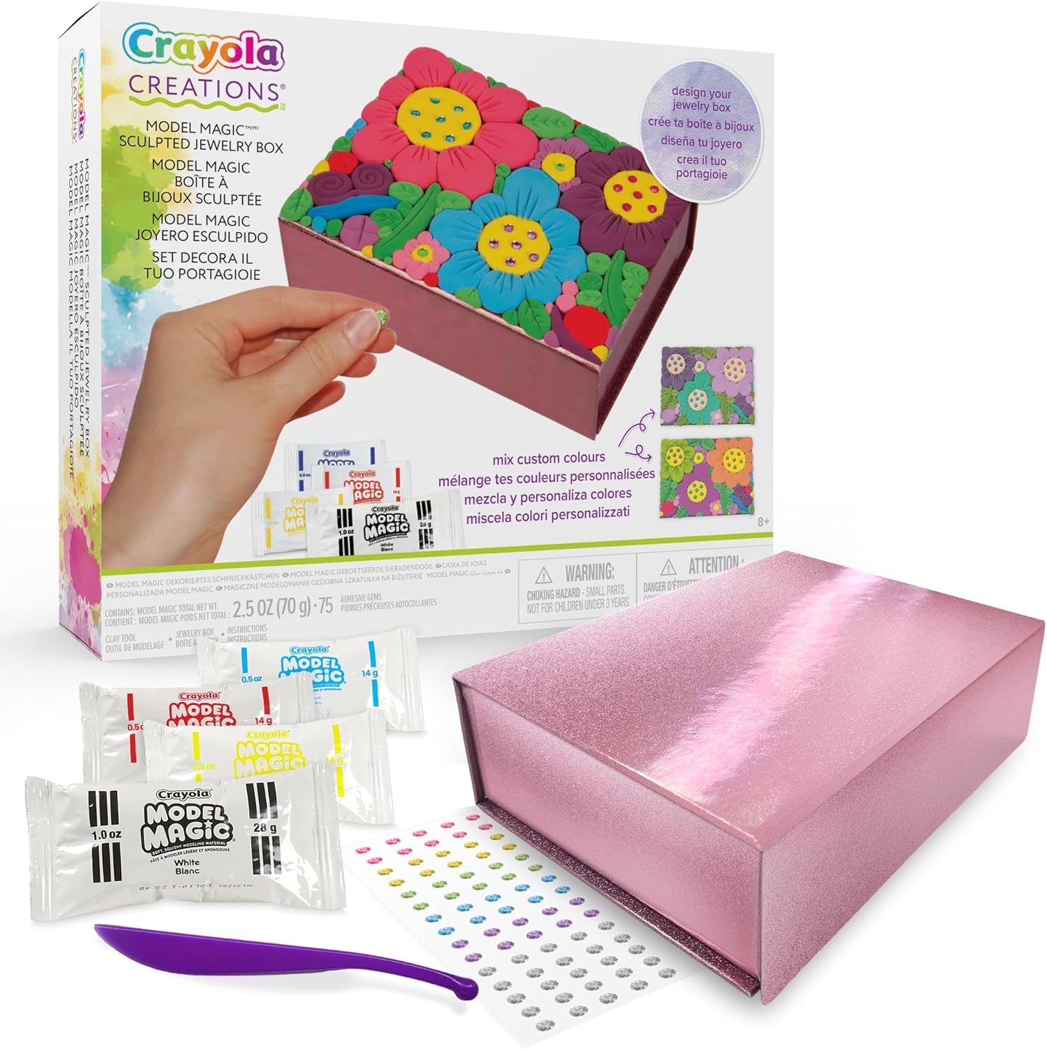 Model Magic Sculpted Jewelry Box – Hobby and Toy Central