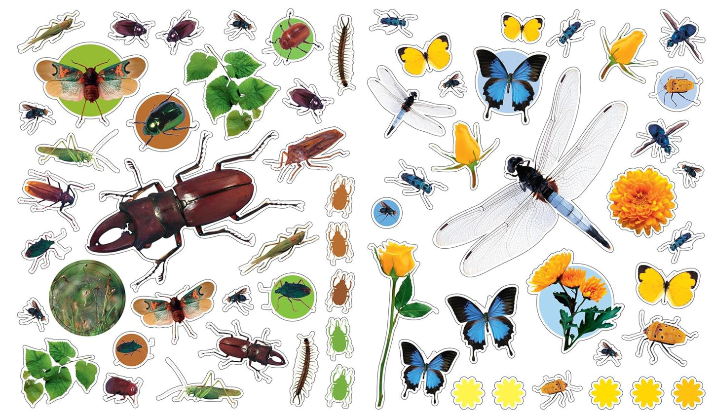 Eyelike Bugs Resuable Sticker Book