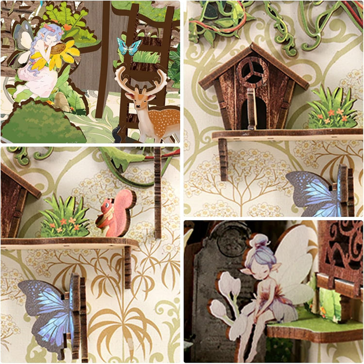 DIY Book Nook Secret World of the Forest