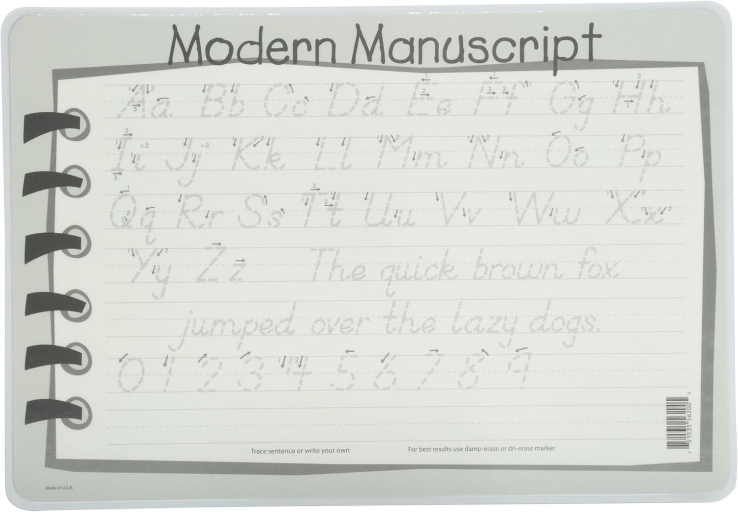 Modern Manuscript Placemat