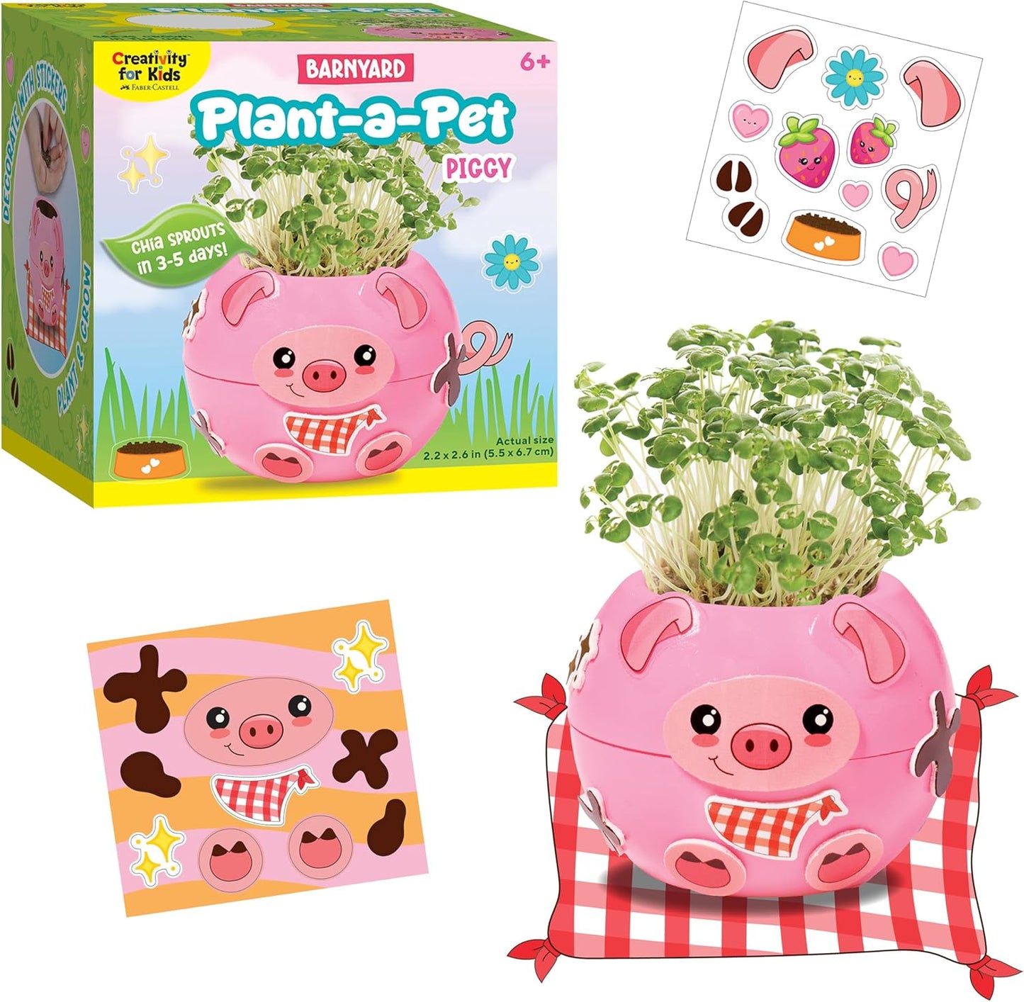 Plant-A-Pet Barnyard Piggy