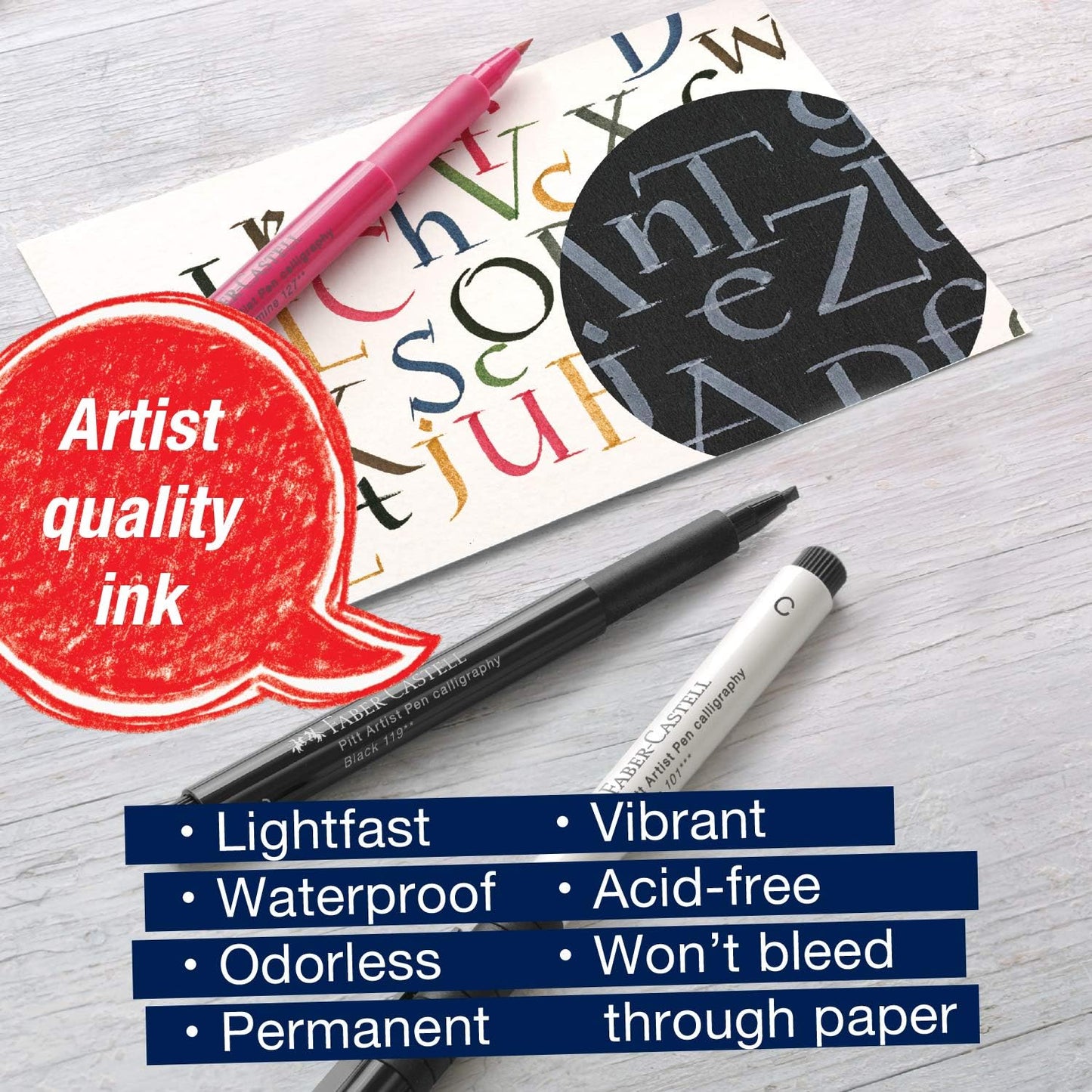 Pitt Artist Pens Calligraphy (6)