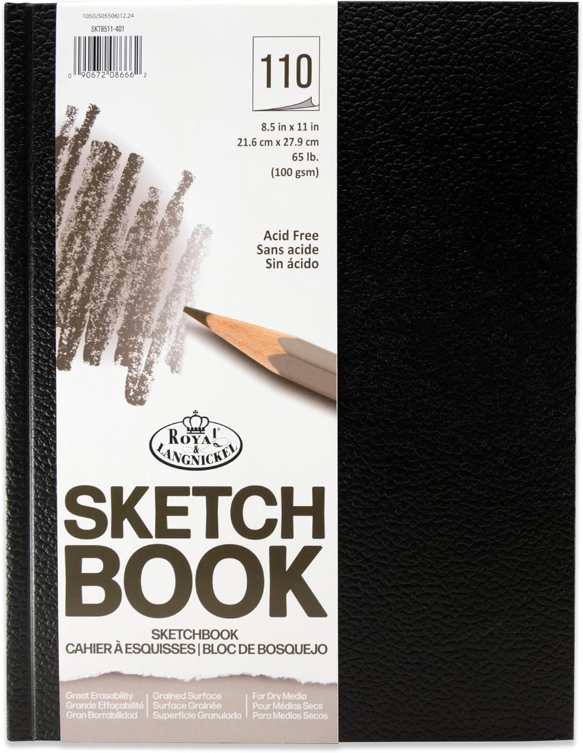 Sketch Book HB 8.5XX11"