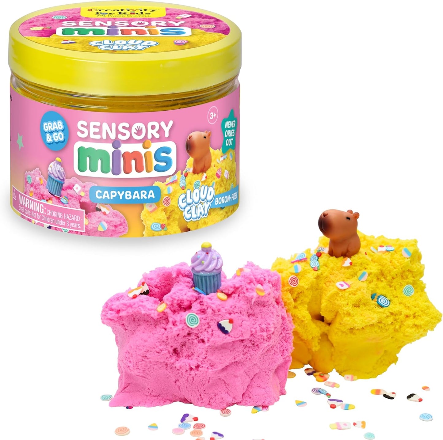 Sensory Mini Cloud Clay Capybara