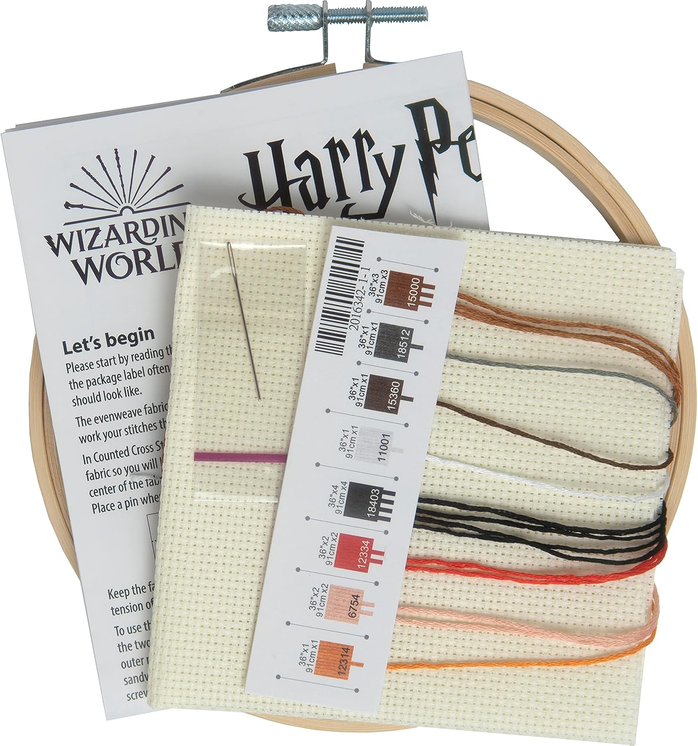 Harry Potter Hogwarts is My Home Cross Stitch Kit 6"