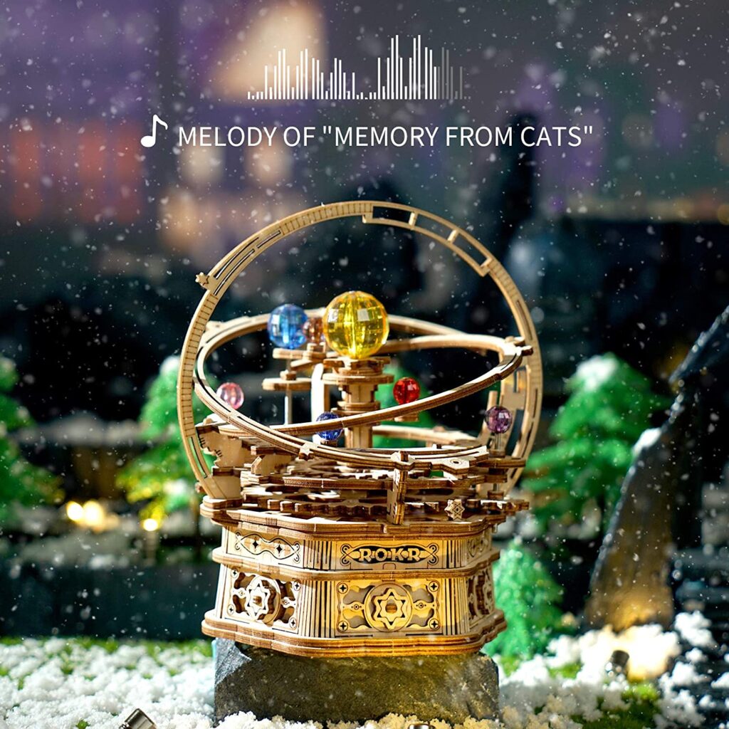 Mechanical Music Box Starry Night