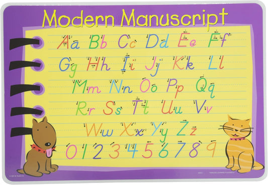 Modern Manuscript Placemat