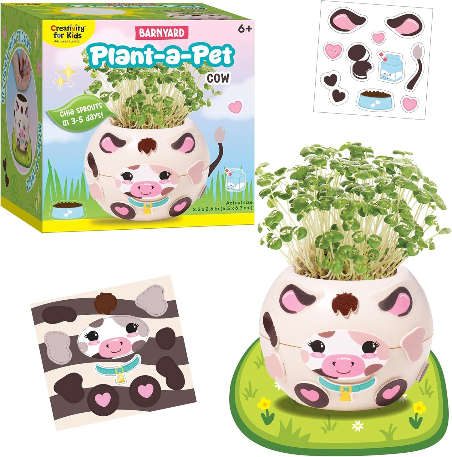 Plant-A-Pet Barnyard Cow