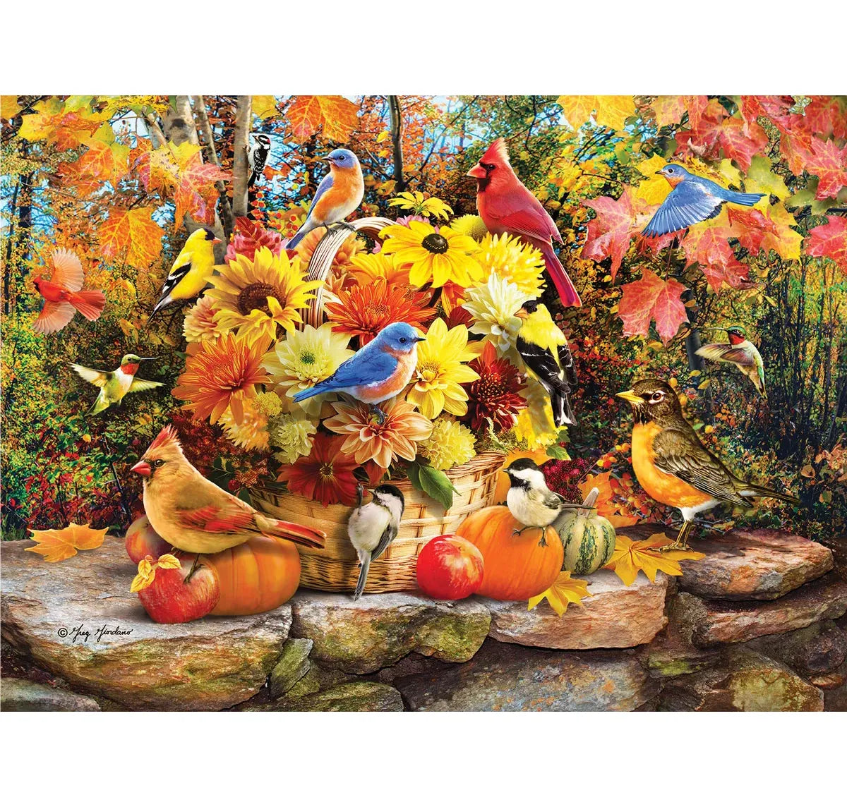 Fall Birds 300pc
