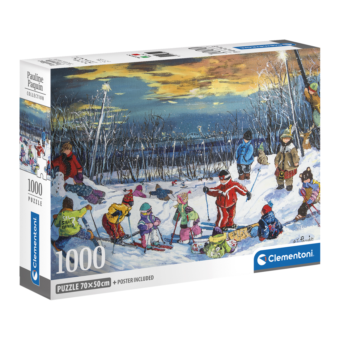 Let's Go Skiing Together!  1000pc