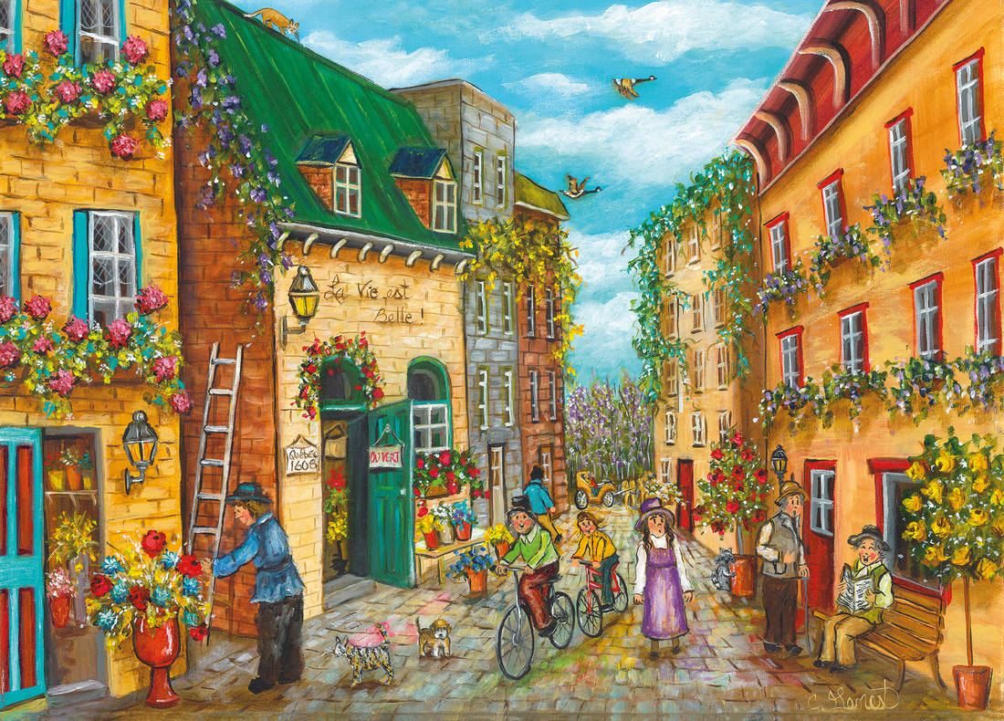 1001 Flower Alley 1000pc