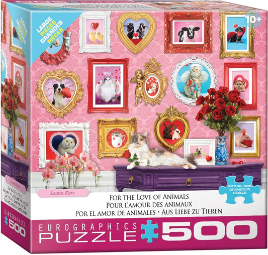 For the Love of Animals 500pc