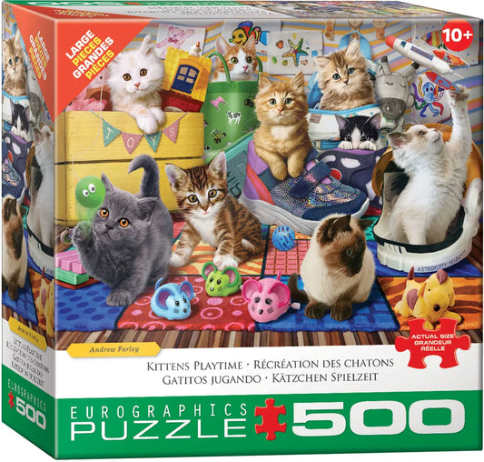 Kittens Playtime 500pc