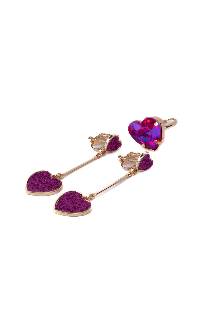 My Favorite Clip on Earrings and Ring Set