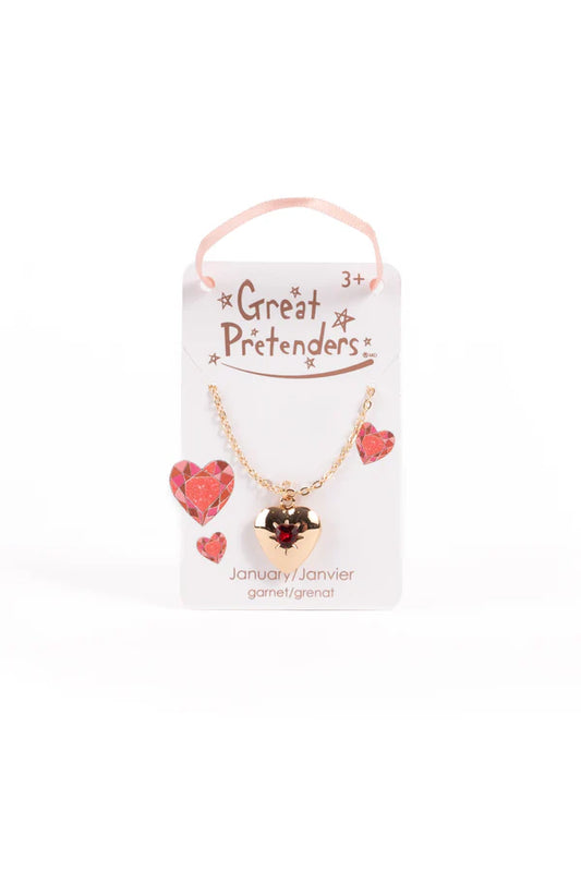 Birthstone Heart Locket
