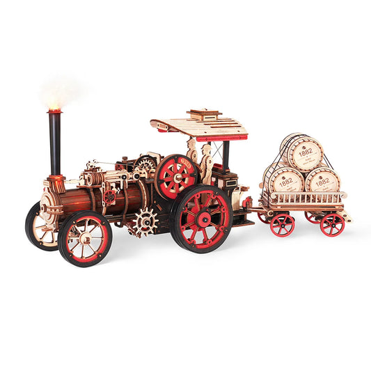 Mechanical Gears Steam Engine