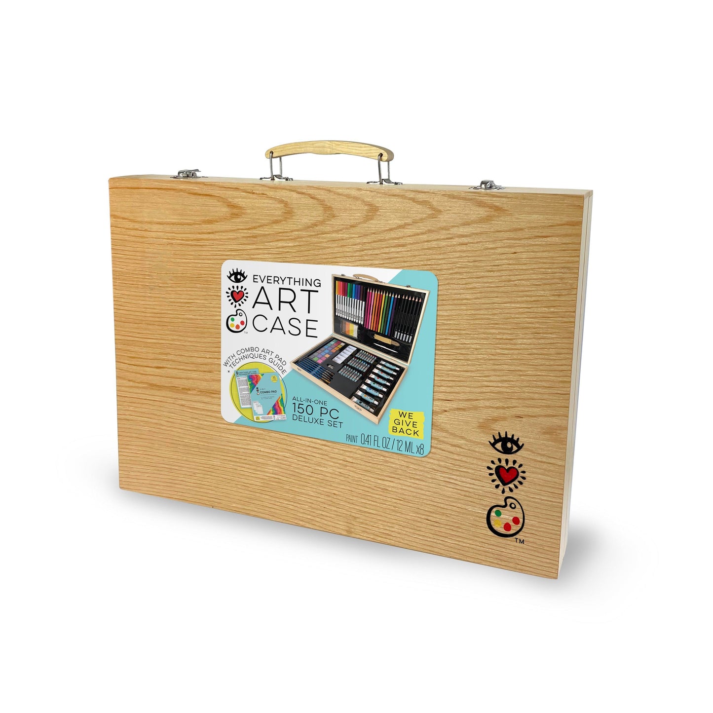 Deluxe Wood Everything Art Case 150pc