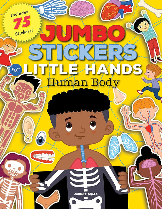 Jumbo Stickers For Little Hands - Human Body