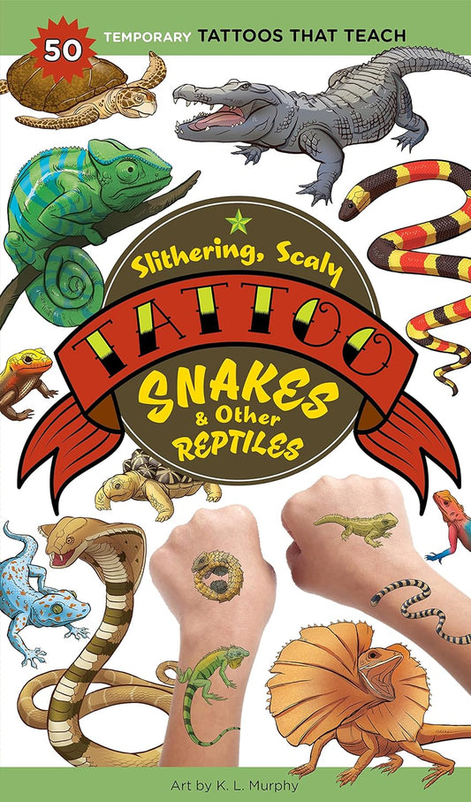 Slithering, Scaly Tattoo Snakes & Other Reptiles
