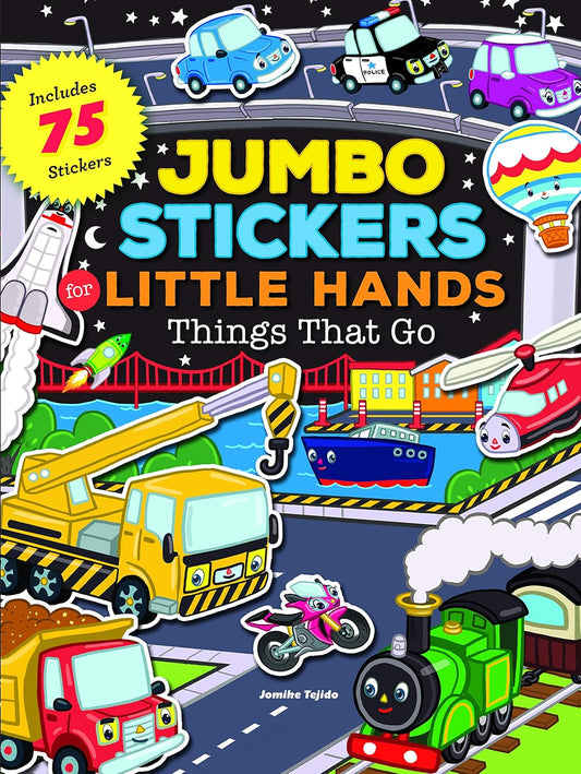 Jumbo Stickers for Little Hands - Things That Go