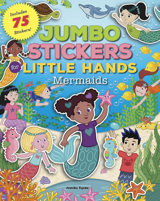 Jumbo Stickers for Little Hands - Mermaids