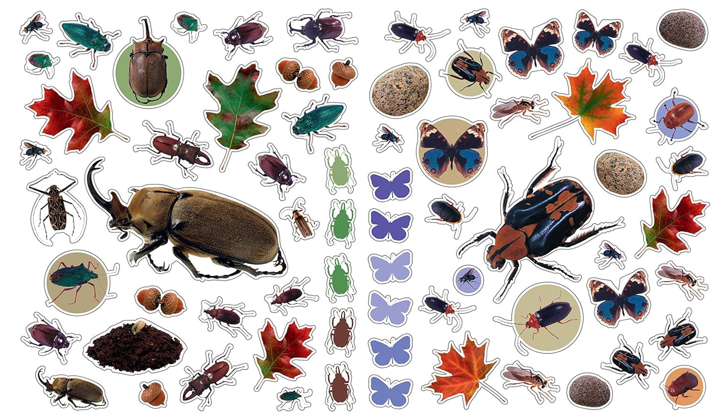 Eyelike Bugs Resuable Sticker Book