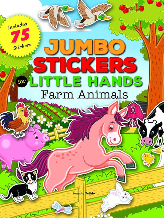 Jumbo Stickers for Little Hands - Farm Animals