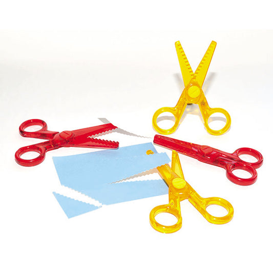 Safety Plastic Crystal Scissors