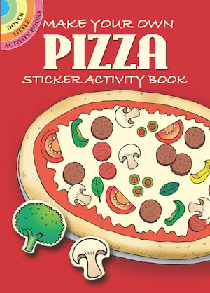 Make your Own Pizza Sticker Activity Book