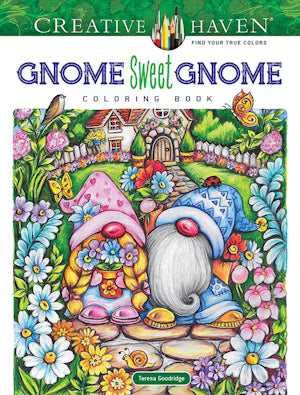 Gnome Sweet Gnome Coloring Book