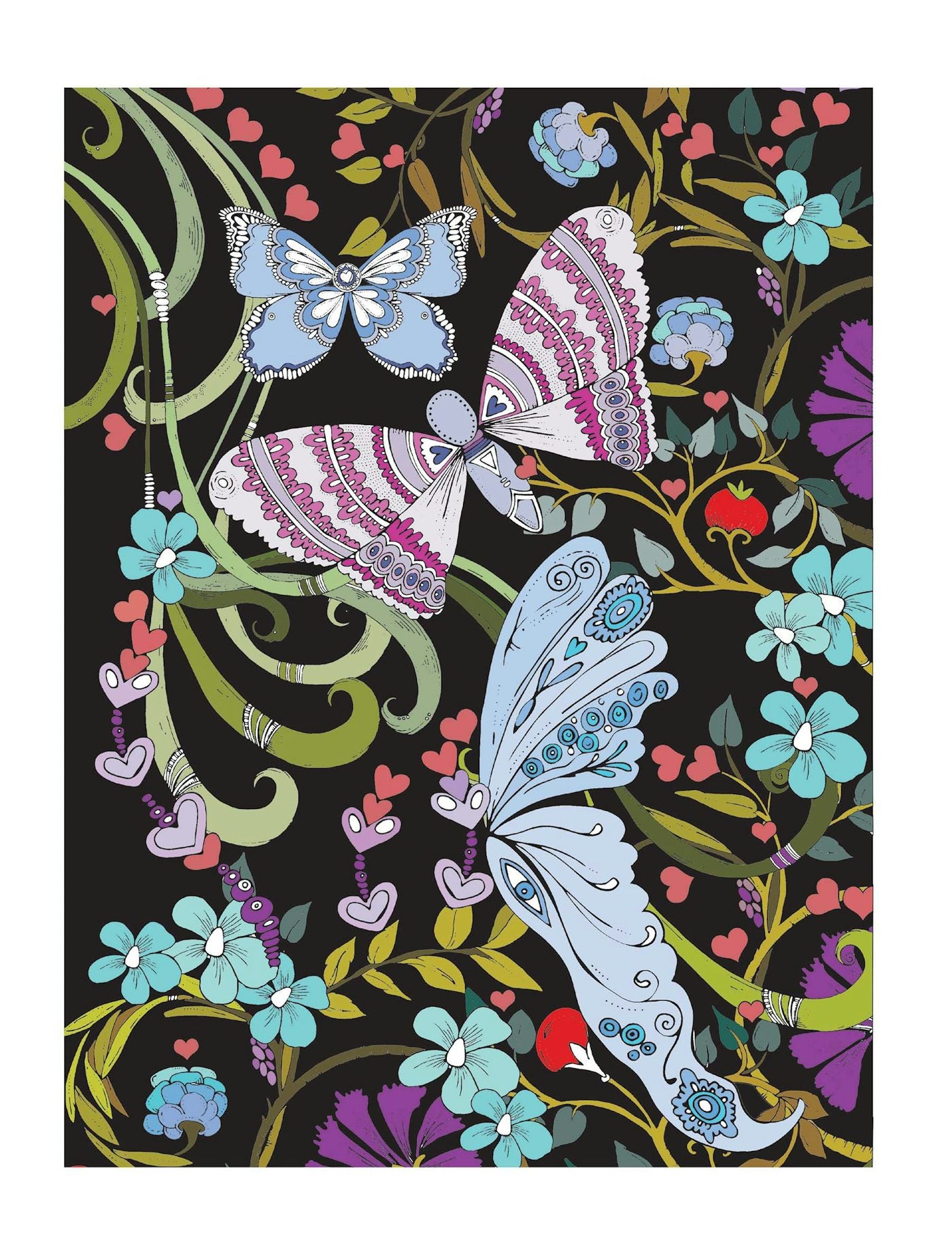 Love Is in The Air Coloring Book
