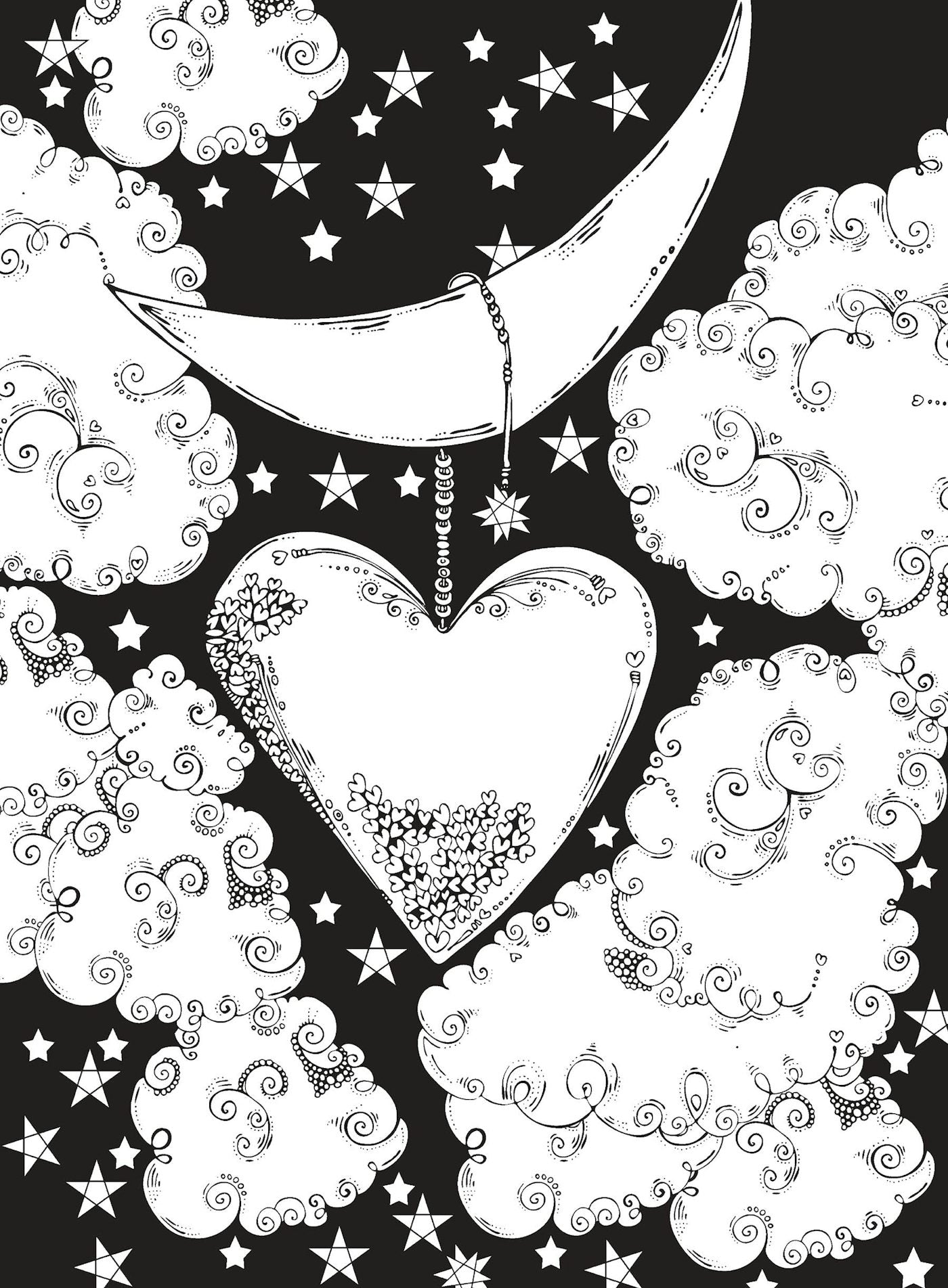 Love Is in The Air Coloring Book