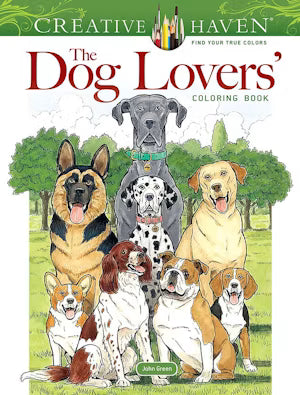 The Dog Lovers Coloring Book