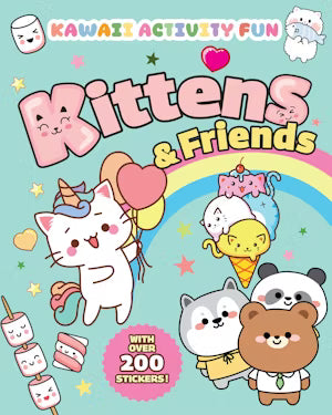 Kawaii Activity Fun Kittens & Friends