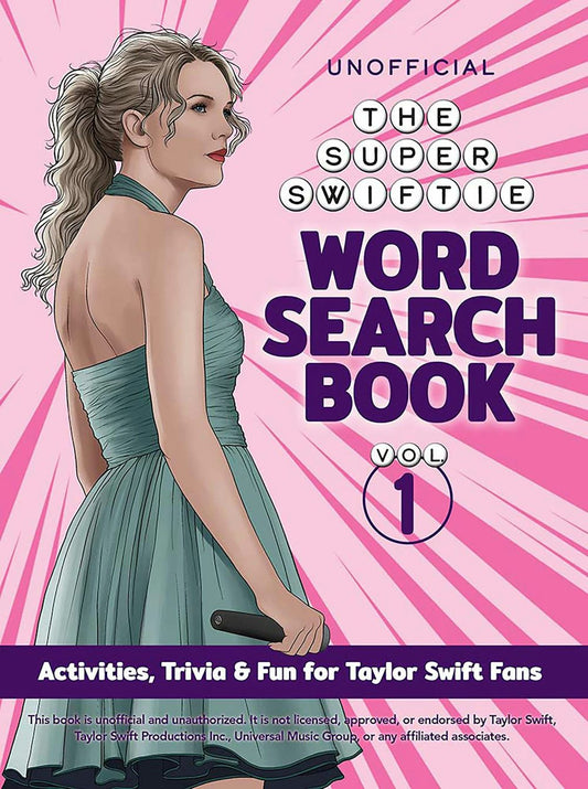 Unofficial Super Swiftie Word Search Book