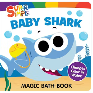 Baby Shark Magic Bath Book