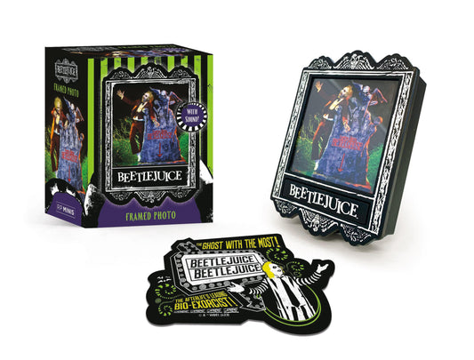 Beetlejuice Framed Photo with Sound